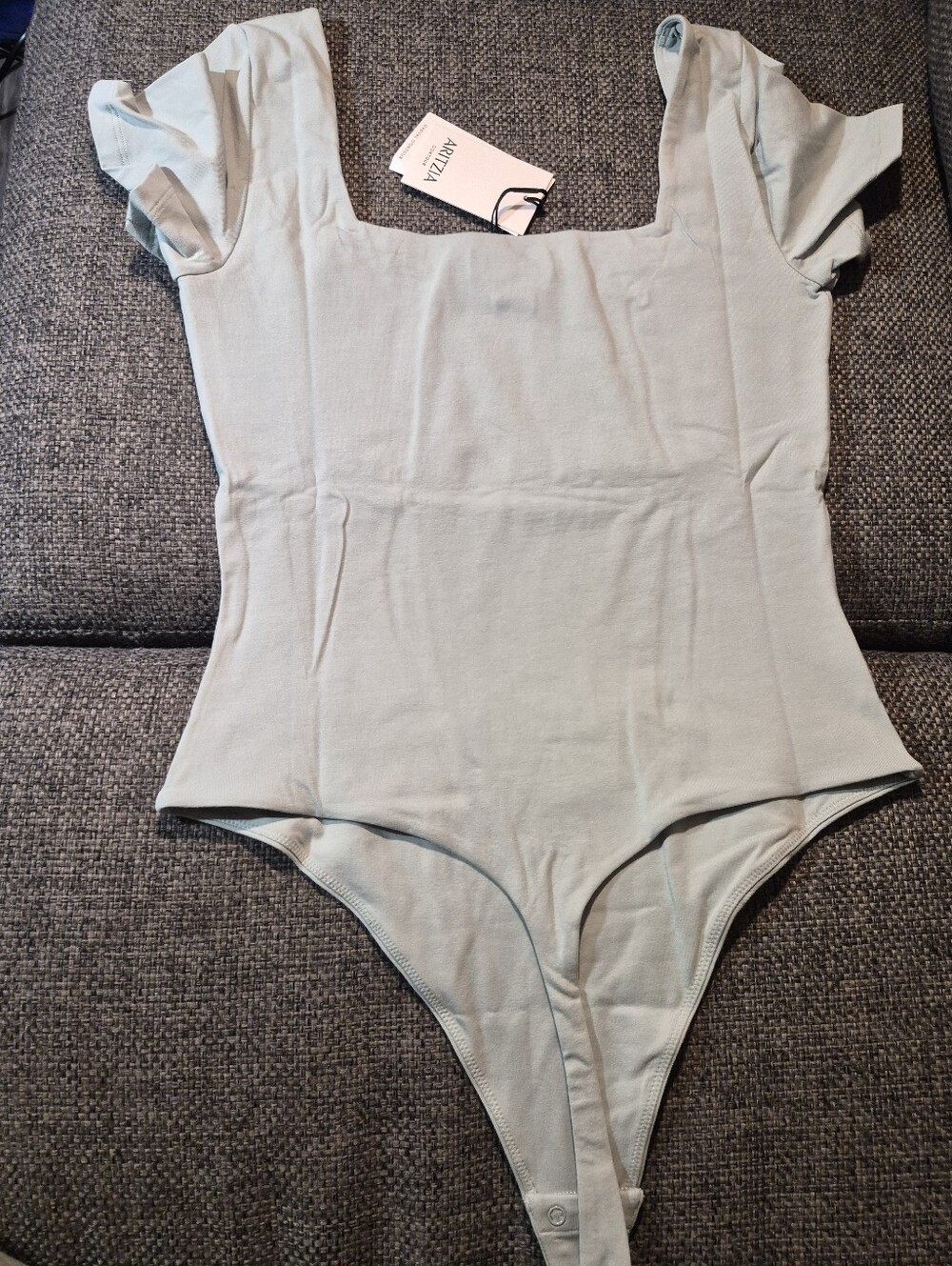 Aritzia Casual Contour Squareneck Bodysuit - Picture 2 of 4